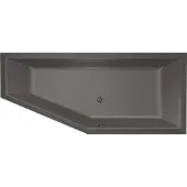 Xenz Society Compact Rechts bad 180x80 antraciet