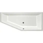 Xenz Society Compact Rechts bad 170x75 mat wit