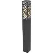 QAZQA Modern buiten paaltje zwart 90 cm IP44 - Nicole