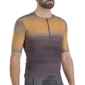Sportful Sky Rider Supergiara Korte Mouw Trui Paars/Oranje