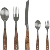 Petromax Camping Cutlery Set, 5-delige bestekset