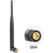DeLOCK WLAN antenne SMA stekker 4–5 dBi omnidirectioneel kantelbaar