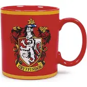 Half Moon Bay Harry Potter Mok/beker 3D Gryffindor Crest Rood