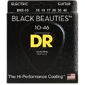 Dr Jeu de cordes guitare électrique Extra Life Black Beauties Medium BKE10
