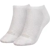 Puma Sneaker (2-pack) - dames enkelsokken - wit - Maat: 35-38