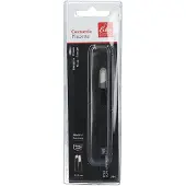 Erbe pincet zwart ss 9,5cm (erbe92244)