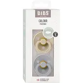 BIBS Colour Fopspenen - 2-pack - Maat 2 - Symmetrisch - Vanilla/ - - 6-18 mnd - Fopspenen