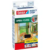 TESA Raamhor (insectstop) - 130x150cm - Antraciet - Textiel