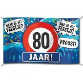 Paper Dreams Gevel Vlag - 80 Jaar