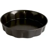 Quid ronde bakvorm / cakevorm Ø 27 cm RVS antraciet