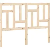 vidaXL Hoofdbord 140,5x4x100 cm massief grenenhout