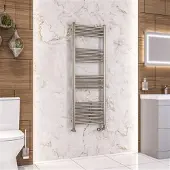 Eastbrook Wendover handdoekradiator 50x140cm 504W messing geborsteld