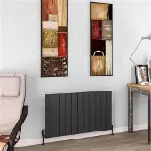 Eastbrook Charlton radiator 105x60cm aluminium 1081W antraciet