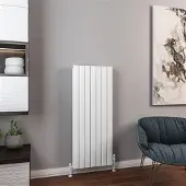 Eastbrook Hadleigh radiator 50x120cm aluminium 1363W wit mat