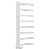 Eastbrook Platani handdoekradiator 50x115cm 467W wit mat