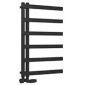 Eastbrook Platani handdoekradiator 50x80cm 339W zwart mat