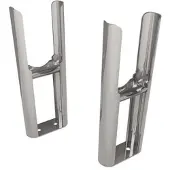 Eastbrook Rivassa voetsteuntjes voor 2 koloms radiator chroom