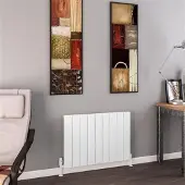 Eastbrook Charlton radiator 85x60cm aluminium 890W wit mat