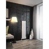 Eastbrook Guardia radiator 30x120cm aluminium 960W wit mat