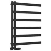 Eastbrook Platani handdoekradiator 60x80cm 389W zwart mat