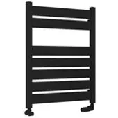 Eastbrook Santero handdoekradiator 60x80cm 509W zwart mat