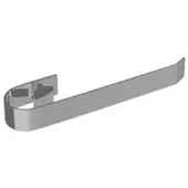 Eastbrook Tunstall handdoekhouder voor radiator 35cm chroom