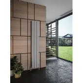 Eastbrook Guardia radiator 30x180cm aluminium 1368W grijs mat