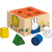 Bambolino toys Nijntje Houten vormenstoof - Peuter en kleuter speelgoed - Voor meisjes en jongens - Vanaf 1,5 jaar - Speelgoed kinderen -