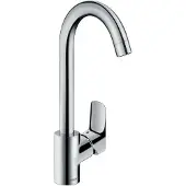 Hansgrohe logis m31 eengreeps keukenmengkraan 260 ecosmart, chroom