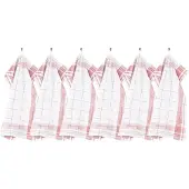 Tiseco Keukendoek Home Studio Pharao Utensils Pink (Set van 3) - 50 x 70 cm