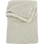 Meyco Deken Babybedje Knit Basic Teddy Sand Melange