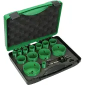 Hikoki Gatenzagenset Hout/Metaal 16-delig