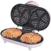 Bestron ADWM1000P Dubbele Hartjeswafelmaker