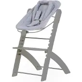 Childhome Newborn Evosit Zitje – Inclusief Jersey Hoes – Verstelbaar – Voor Evosit & Lambda 3 – Grijs