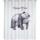 Wenko Douchegordijn Home Office Flex Motief 180,0 x 200,0 cm (180 x 200 cm)