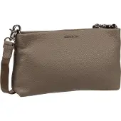 Mandarina Duck Leren Schoudertas Mellow Leather Shoulder Clay Bruine