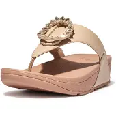FitFlop Lulu Christal Teenslippers | Maat 42 Dames Beige