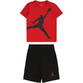 Jordan Set 'JUMBO' donkerrood / zwart