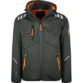 Geographical Norway Softshell Heren Jas Robin Grijs - L