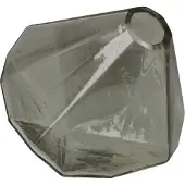 Goebel - Accessoires | Vaas Diamond grey 14 | Glas - 14cm