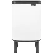 Brabantia Bo afvalbak hoog 4 L Wit