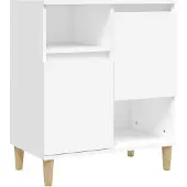 vidaXL Dressoir 60x35x70 cm bewerkt hout wit