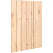 vidaXL Wandhoofdbord 82,5x3x110 cm massief grenenhout