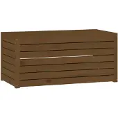 vidaXL Tuinbox 101x50,5x46,5 cm massief grenenhout honingbruin