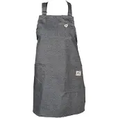 Clayre & Eef Grijze Schort 70*65 cm KT041.028