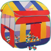 vidaXL Speeltent met 550 Ballen 123x120x126 cm