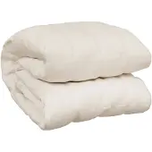 vidaXL Verzwaringsdeken 220x235 cm 11 kg stof lichtcrèmekleurig