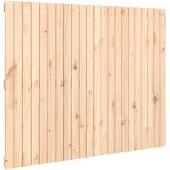 vidaXL Wandhoofdbord 140x3x110 cm massief grenenhout