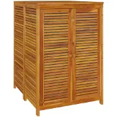 vidaXL Tuinopslag, 70x87x104 cm, massief acaciahout