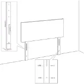 vidaXL Bedframe zonder matras, taupe, 120x200 cm, stof